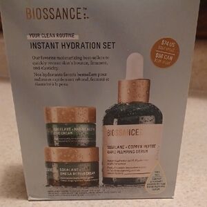 Biossance Instant Hydration Set